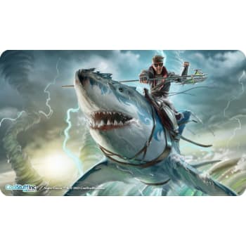 CoolStuffInc CovertGoBlue CommandFest Playmat - Shark