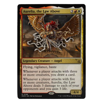 MTG: MagicCon Chicago Pin - Aurelia, the Law Above