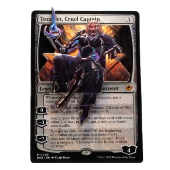 MTG: MagicCon Atlanta 2025 Pin - Tezzeret, Cruel Captain