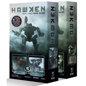 Hawken: Real-Time Card Game: Sharpshooter vs Bruiser