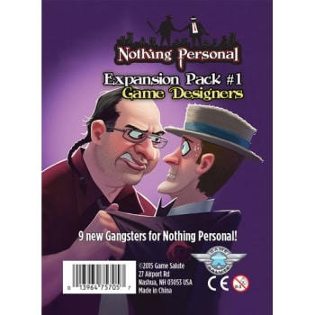 Nothing Personal: Game Designers Expansion #1