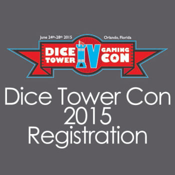 Dice Tower Con 2015 - Registration