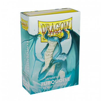 Dragon Shield Sleeves: Japanese Matte - Turqouise (60)