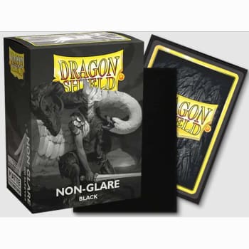 Dragon Shield Sleeves: Matte Non-Glare Black (100)