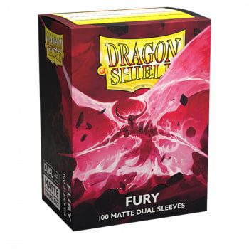 Dragon Shield Sleeves: Dual Matte - Fury (100)