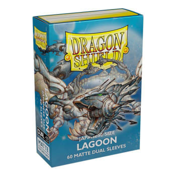 Dragon Shield Sleeves: Japanese Dual - Matte Lagoon (60)