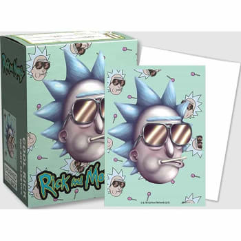 Dragon Shield Sleeves: Brushed Art - Rick and Morty - Cool Rick (100)