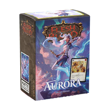 Dragon Shield Sleeves: Standard Matte - Flesh & Blood Aurora (100)