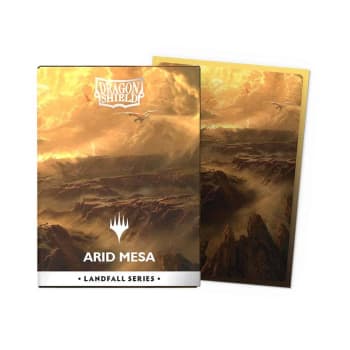 Dragon Shield Sleeves: Matte Dual Art - MTG Landfall Series: Arid Mesa (100)