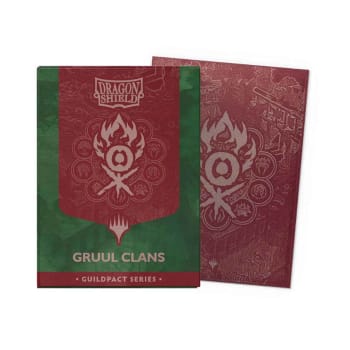 Dragon Shield Sleeves: Matte Dual Art - MTG GuildPact Series: Gruul Clans (100)
