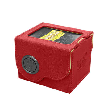 Dragon Shield Deck Box - 100+ Dragon Lock System - Red & Lemon