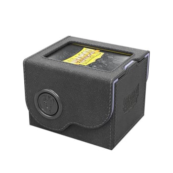 Dragon Shield Deck Box - 100+ Dragon Lock System - Black & Liliac