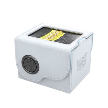 Dragon Shield Deck Box - 100+ Dragon Lock System - White & Aqua