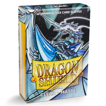 Dragon Shield Sleeves: Japanese Matte Clear (60)