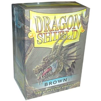 Dragon Shield Sleeves Brown 100