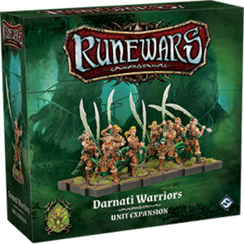 Runewars The Miniatures Game: Darnati Warriors Unit Expansion