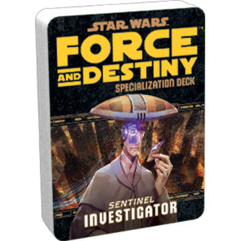 Star Wars: Force and Destiny: Investigator Specialization Deck