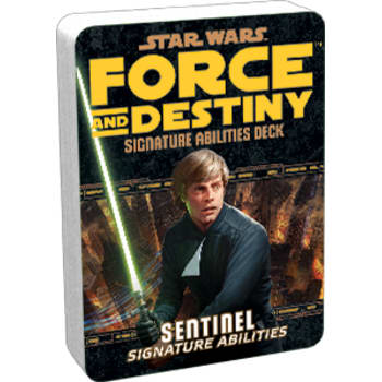 Star Wars: Force and Destiny: Sentinel Signature Abilities Specialization Deck