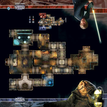 Star Wars Imperial Assault: Jabba's Palace Skirmish Map