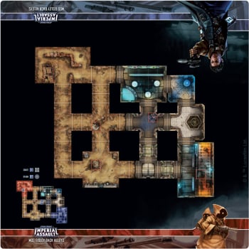 Star Wars Imperial Assault: Mos Eisley Back Alleys Skirmish Map