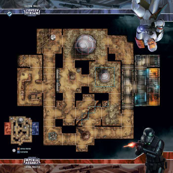Star Wars Imperial Assault: Lothal Wastes Skirmish Map