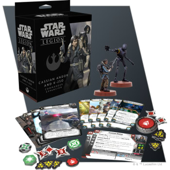 Star Wars: Legion Cassian Andor and K-2SO Commander Expansion