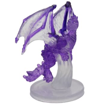 Amethyst Dragon Wyrmling (Flying)