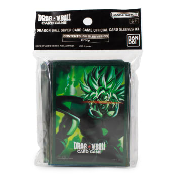 Dragon Ball Super: Fusion World Official Card Sleeves - Broly: BR - 60 Ct.
