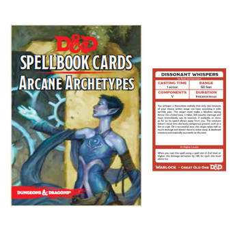Dungeons & Dragons: Arcane Archetypes Spellbook Cards (Fifth Edition)