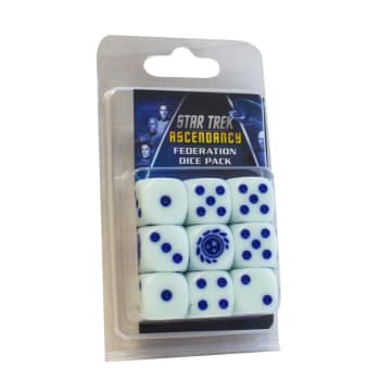 Star Trek: Ascendancy - D6 Dice Set - Federation