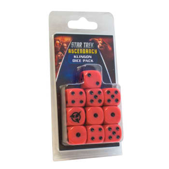 Star Trek: Ascendancy - D6 Dice Set - Klingon