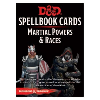 Dungeons & Dragons: Martial Spellbook Cards (Fifth Edition) (2017 Edition)