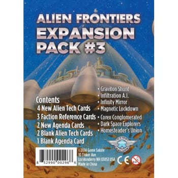 Alien Frontiers: Expansion Pack #3