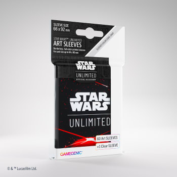 Gamegenic - Star Wars: Unlimited Art Sleeves - Space Red (61)