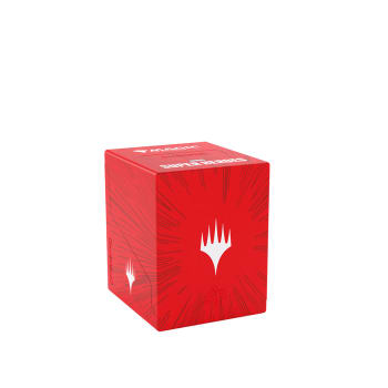 MTG Gamegenic Deckbox - Bastion 100+ XL - Marvel Super Heroes - Comic Burst Red