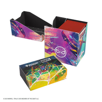 MTG Gamegenic Deckbox (Soft Crate 80+ ) - Marvel's Spider-Man - Spider-Man/Spider-Gwen