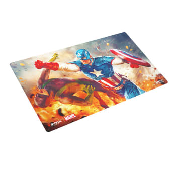 MTG Gamegenic Prime Playmat - Marvel Super Heroes - Captain America, Super-Soldier