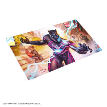 MTG Gamegenic Shiny Playmat - Marvel Super Heroes - Striking Black Panther