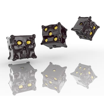 Tiny Epic Pirates: 3 Pack Custom Skull Dice