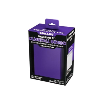 Gatherers' Tavern - Domaru Regular Fit Sleeves - Duskfall Indigo (100 ct)