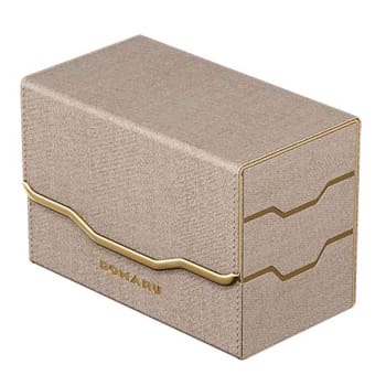 Gatherers' Tavern - 200+ Domaru Armory Vertex Duo Deck Box - Alabaster