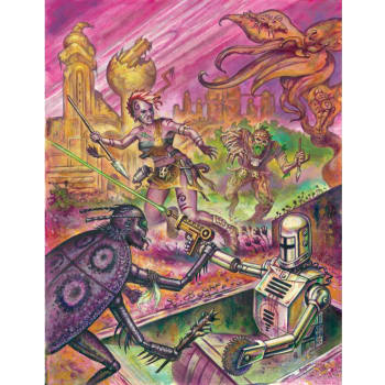 Mutant Crawl Classics Role Playing Game - Judge's Screen