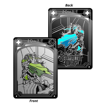 Heavy Metal Magic Green Zombie Token