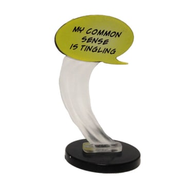 My Common Sense is Tingling - W006