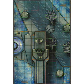 Helicarrier Outdoor / Triskelion Helibay Indoor Map