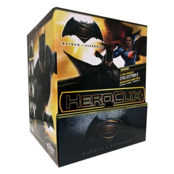 DC HeroClix: Batman vs. Superman Dawn of Justice Movie Gravity Feed Display