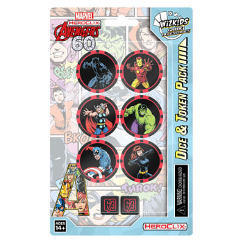 Marvel Avengers 60th Anniversary Dice & Token Pack