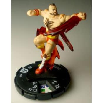 Street Fighter ~ ZANGIEF #005 HeroClix miniature #5