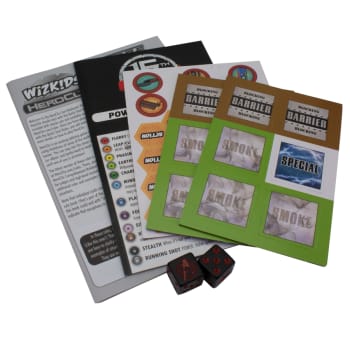 Object and Terrain Tokens and Dice w/ Power and Ability Card
