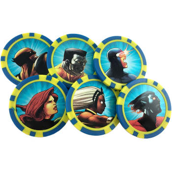 Uncanny X-Men Poker Chip Set 